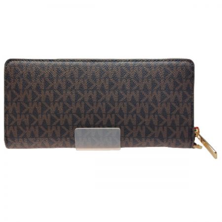  MICHAEL KORS マイケルコース 長財布 ジェットセットトラベル 35F8GTVT3B ブラウン x ゴールド金具