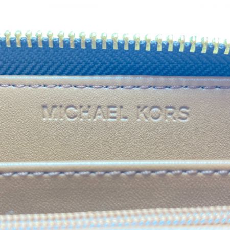 MICHAEL KORS マイケルコース 長財布 ジェットセットトラベル 35F8GTVT3B ブラウン x ゴールド金具