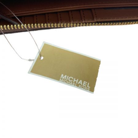  MICHAEL KORS マイケルコース 長財布 ジェットセットトラベル 35F8GTVT3B ブラウン x ゴールド金具