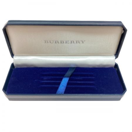  BURBERRY バーバリー イズリントンシリーズ 黒軸 複合筆記具 ブラック ボールペン(赤黒) シャープペンシル(0.5)