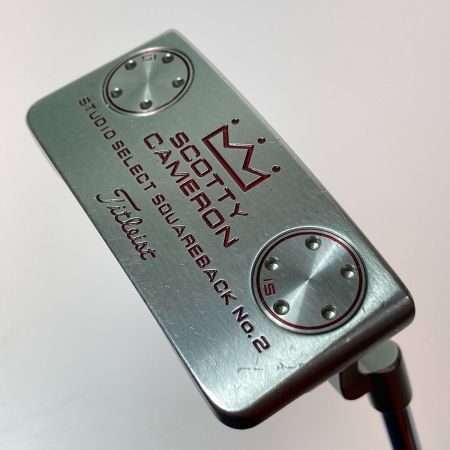  Titleist タイトリスト SCOTTY CAMERON STUDIO SELECT SQUAREBACK 2 パター 34インチ