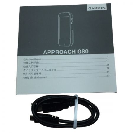  GARMIN ガーミン Approach アプローチ G80  ハンディ型 GPSゴルフナビ