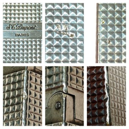  S.T.Dupont エステーデュポン ガスライター シルバー 現状渡し