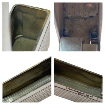  S.T.Dupont エステーデュポン ガスライター シルバー 現状渡し