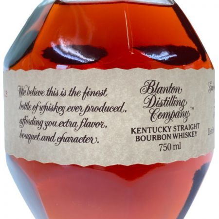  Blantons ケンタッキー ストレート バーボン ウイスキー 46.5％ 750ml 箱付き 未開栓