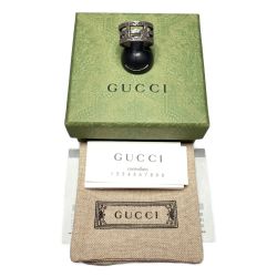 ◎◎ GUCCI グッチ スクエアG シルバー リング 11号 SILVER925 箱、布袋付き 指輪 Bランク