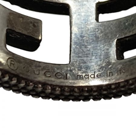  GUCCI グッチ スクエアG シルバー リング 11号 SILVER925 箱、布袋付き 指輪