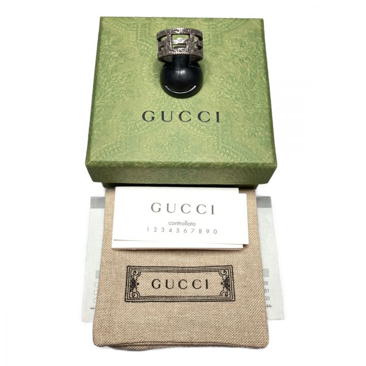 GUCCI グッチ スクエアG シルバー リング 11号 SILVER925 箱、布袋付き 指輪｜中古｜なんでもリサイクルビッグバン