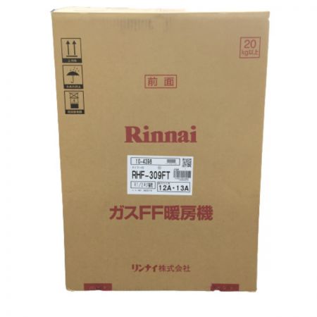  Rinnai リンナイ 都市ガス 12A・13A ガスFF暖房機 RHF-309FT ガスファンヒーター