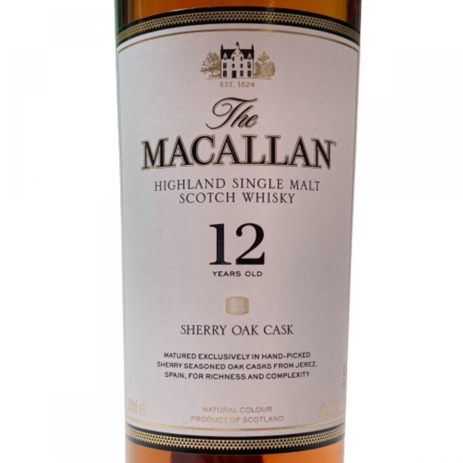 中古】 The MACALLAN マッカラン シェリー オーク 12年 シングルモルト