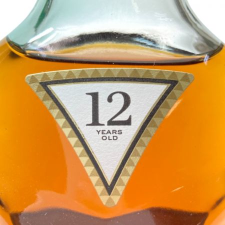  The MACALLAN マッカラン シェリー オーク 12年 シングルモルト スコッチ ウイスキー 40％ 700ml 未開栓