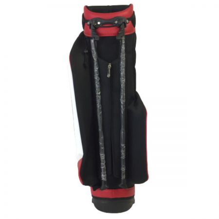  Bridgestone ブリヂストン プロスタンドモデル キャディバッグ CBG202 レッド×ホワイト 9.5型 3.7kg 47インチ対応