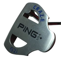 ◎◎ PING ピン G2i CRAZE-C クレイジー 黒ドット パター 34インチ Cランク