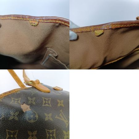  LOUIS VUITTON ルイヴィトン モノグラム バティニョール ヴェルティカル トート ショルダーバッグ M51153 ブラウン ジャンク品