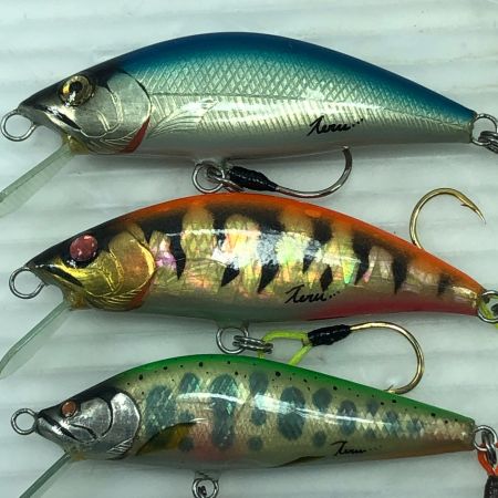 Teru Lures テルルアー ハンドメイドミノー 3個まとめ （2）