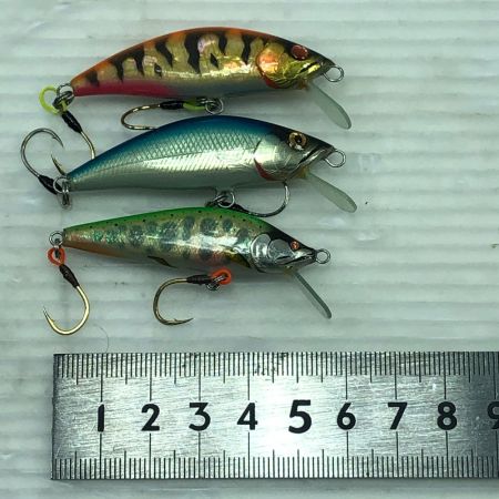  Teru Lures テルルアー ハンドメイドミノー 3個まとめ （2）