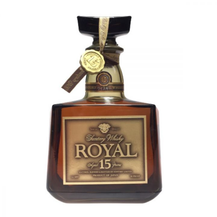 北海道内限定発送】 ROYAL サントリーローヤル ウイスキー ローヤル15年 ゴールドラベル 750ml 43度 箱付 未開栓  未開栓｜中古｜なんでもリサイクルビッグバン