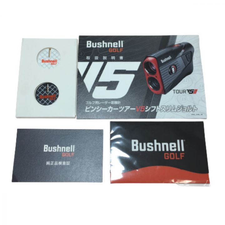 Bushnell ブッシュネル Tour V5 ピンシーカーツアーV5シフトジョルト レーザー距離計｜中古｜なんでもリサイクルビッグバン