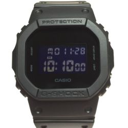 ◎◎ CASIO カシオ G-SHOCK クォーツ メンズ 腕時計  DW-5600CA-8DR オールブラック Sランク