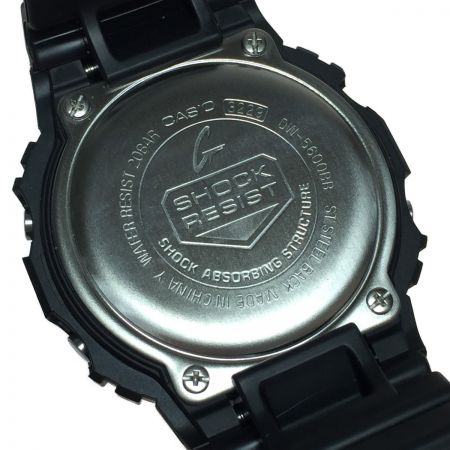  CASIO カシオ G-SHOCK クォーツ メンズ 腕時計  DW-5600CA-8DR オールブラック