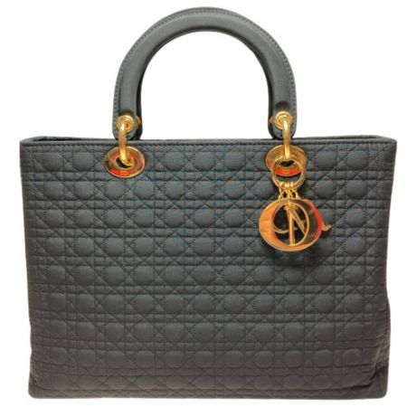  Christian Dior クリスチャンディオール ハンドバッグ ブラック×ゴールド(金具) x ゴールド金具 x レッド べたつきあり