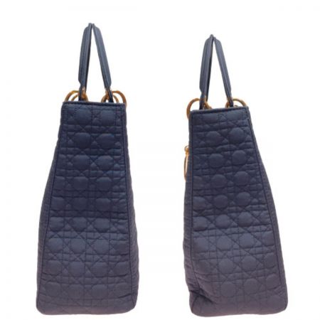  Christian Dior クリスチャンディオール ハンドバッグ ブラック×ゴールド(金具) x ゴールド金具 x レッド べたつきあり