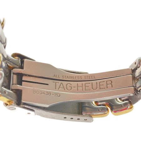  TAG HEUER タグホイヤー クロノメーター 自動巻き 腕時計 WG5221-P0 ネイビー x ゴールド x シルバー