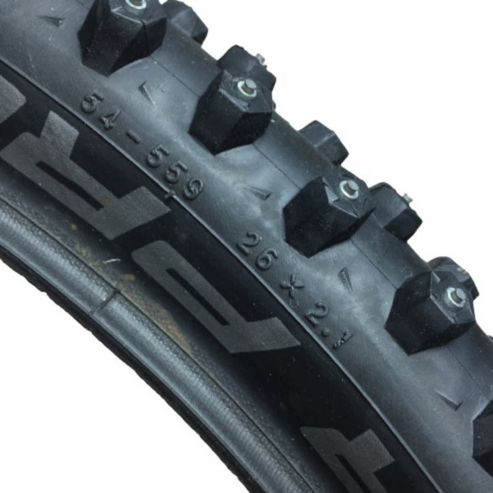 SCHWALBE ICE SPIKER PRO シュワルベ アイススパイカー プロ スパイクタイヤ 2本  26x2.1｜中古｜なんでもリサイクルビッグバン