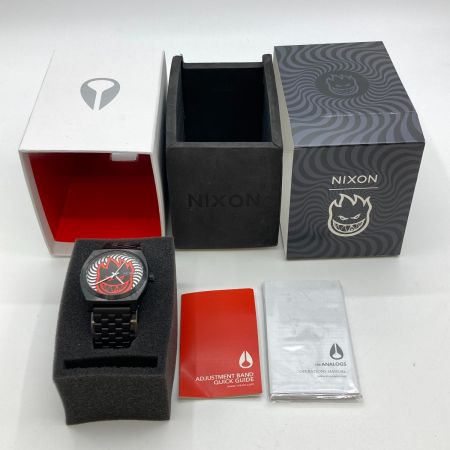  NIXON ニクソン 腕時計 クォーツ TIME TELLER タイムテラー  A045 3240-00 Black/Fireball ユニセックス