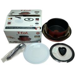 ◎◎ T-fal ティファール インジニオ・ネオ IHルビー エクセレンス セット6 フライパン 鍋 6点セット Aランク