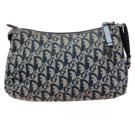  Christian Dior クリスチャンディオール トロッター ハンドバッグ PZ0092 ブラック アクセサリーポーチ