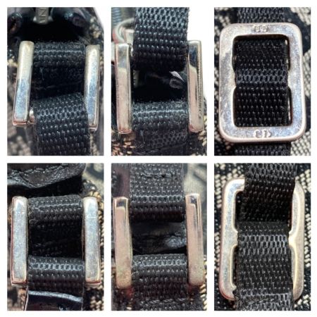  Christian Dior クリスチャンディオール トロッター ハンドバッグ PZ0092 ブラック アクセサリーポーチ