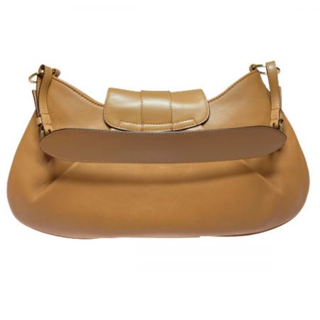  Christian Dior クリスチャンディオール ハンドバッグ ベージュ x ゴールド金具 ワンショルダーバッグ