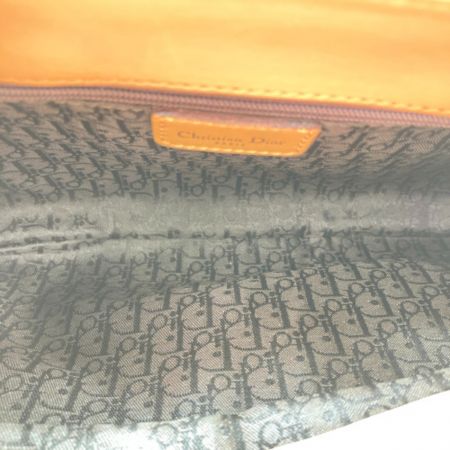  Christian Dior クリスチャンディオール ハンドバッグ ベージュ x ゴールド金具 ワンショルダーバッグ