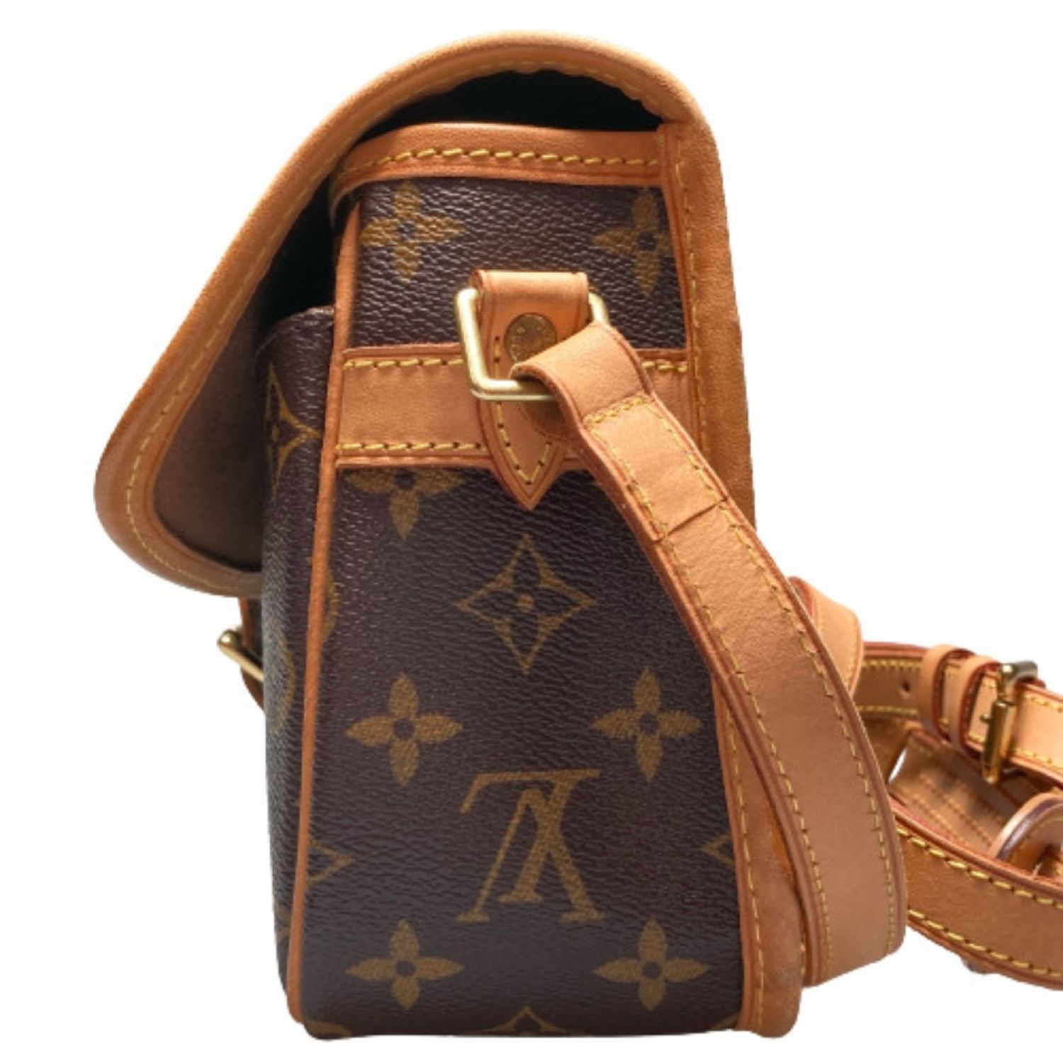 中古】 LOUIS VUITTON ルイヴィトン モノグラム ソローニュ M42250