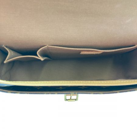  LOUIS VUITTON ルイヴィトン モノグラム ソローニュ M42250 ブラウン ショルダーバッグ
