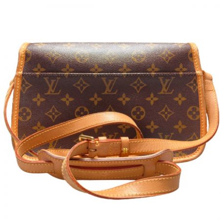  LOUIS VUITTON ルイヴィトン モノグラム ソローニュ M42250 ブラウン ショルダーバッグ