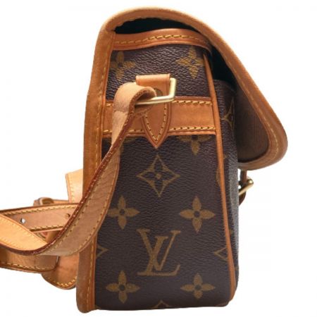  LOUIS VUITTON ルイヴィトン モノグラム ソローニュ M42250 ブラウン ショルダーバッグ