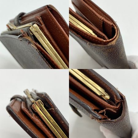  LOUIS VUITTON ルイヴィトン モノグラム ポルトモネ・ビエ ヴィエノワ がま口財布 M61663 ブラウン ダメージ多