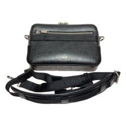 ◎◎ Christian Dior クリスチャンディオール オブリーク ショルダーバッグ 1ESPO206VPI ブラック Aランク