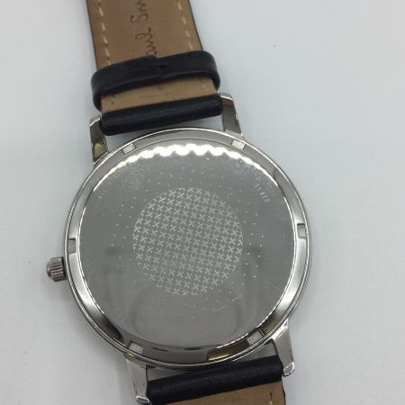  Paul Smith ポールスミス  腕時計 1005 クォーツ 革ベルト メンズ 文字盤シルバー 1005 中古品