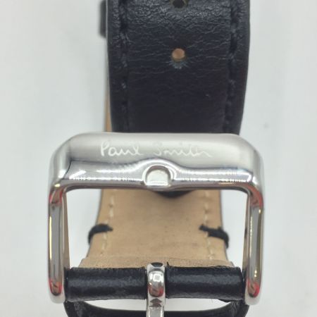  Paul Smith ポールスミス  腕時計 1005 クォーツ 革ベルト メンズ 文字盤シルバー 1005 中古品