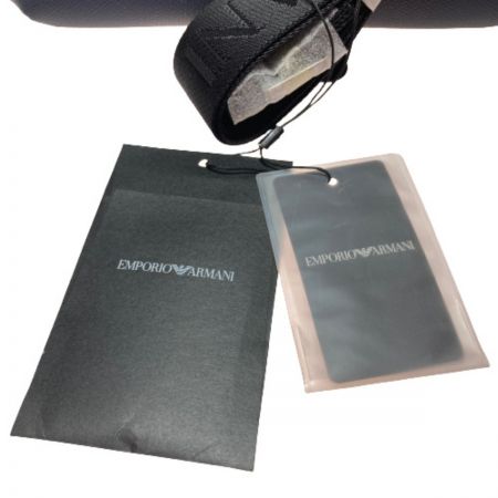  EMPORIO ARMANI エンポリオアルマーニ メッセンジャーバッグ Y4M184 YLA0E 81072 ネイビー ブルーインディゴ