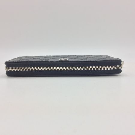  GUCCI グッチ ラウンドファスナー財布　ブラック　 473928-525040 ブラック 箱付き