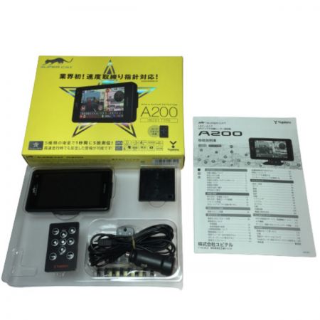  YUPITERU ユピテル GPS&レーダー探知機  SUPER CAT  A200