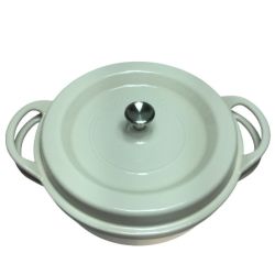 ◎◎ VERMICULAR オーブンポット ラウンド SUKIYAKI ナチュラルベージュ 両手鍋  26cm Aランク