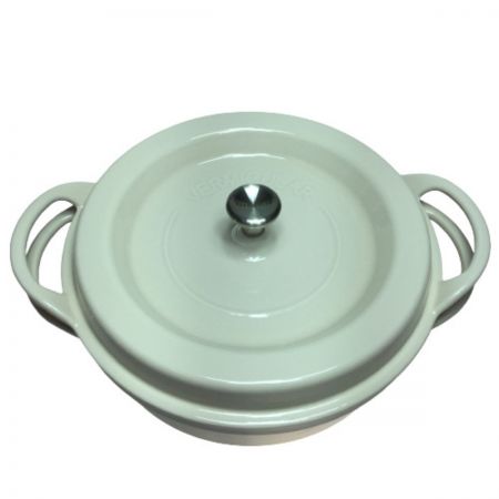  VERMICULAR オーブンポット ラウンド SUKIYAKI ナチュラルベージュ 両手鍋  26cm