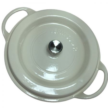  VERMICULAR オーブンポット ラウンド SUKIYAKI ナチュラルベージュ 両手鍋  26cm