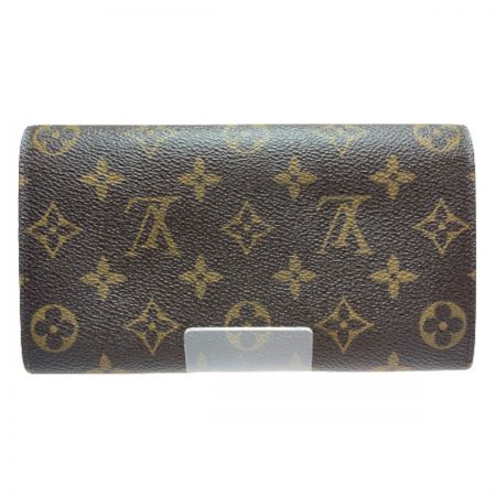  LOUIS VUITTON ルイヴィトン モノグラム ポシェット・ポルト モネ クレディ M61725 長財布