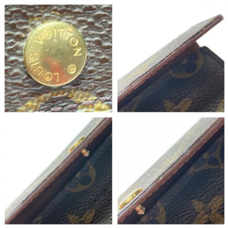  LOUIS VUITTON ルイヴィトン モノグラム ポシェット・ポルト モネ クレディ M61725 長財布